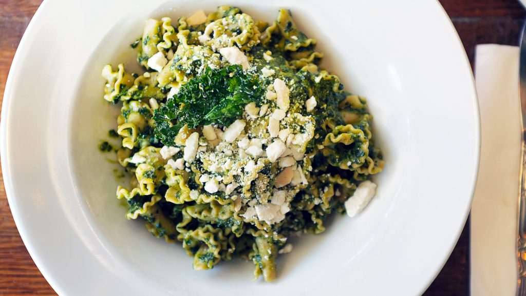 makaron z pesto